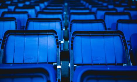 Blue Plastic Chairs 776808